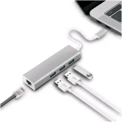 Nilox mini docking station usb-c hub 3.1 type c