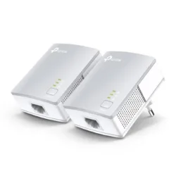 Tp-link pa411kit 500mbit-s powerline collegamento ethernet lan bianco 2 pezzi