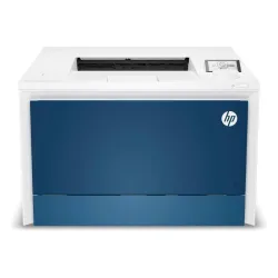 Hp color laserjet pro 4202dn stampante laser a colori a4 fronte retro 600x600 dpi fino a 33 ppm in bianco e nero e a colori bianco blu