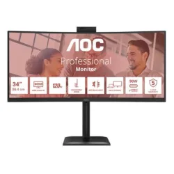 Aoc 34 MONITOR 3440X1440 120HZ REG ALT 4038986112963