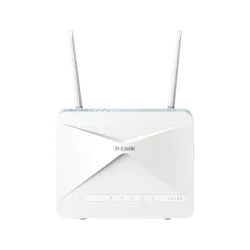 D-link eagle pro ai g415 router 4g/lte wi-fi 6 2 antenne esterne 3 x gigabit ethernet bianco