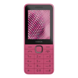 Nokia 225 2024 4g dual sim 2.4 fotocamera bluetooth radio fm italia pink