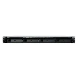 Synology rackstation rs422+ nas chassis rack 1u amd ryzen r1600 2.6ghz ram 2gb-4 bay hdd/ssd 2.5/3.5-2 porte rj-45 black