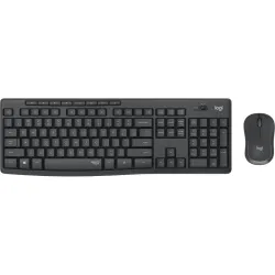 Logitech MK295 Silent Wireless Combo tastiera Mouse incluso USB QWERTY Nordic Gr