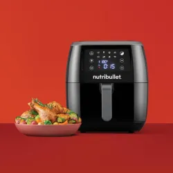 Nutribullet xxl digital air fryer singolo 7 l indipendente 1800 w friggitrice ad aria calda nero