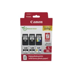Canon 5224b015 cartuccia d\`inchiostro 3 pz originale nero, ciano, magenta, giallo