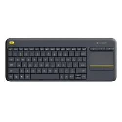 Logitech k400 plus tv tastiera rf wireless qwertz ungherese nero