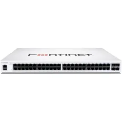 Fortiswitch-148f-poe switch l2+ man. con 48 p. ge + 4 p. sfp+ power budget fino a 370w