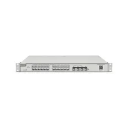 Reyee cloud switch managed gigabit l2, 24 porte gigabit rj45, 4 slot sfp+ 10g, 19 rack mount