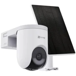 Ezviz hb8 lite 4g + solar panel - telecamera motorizzata da esterno a batteria - 2k+ - color night vision - human detection - audio bidirezionale - vocal control