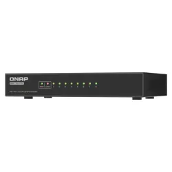 Qnap qsw-1108-8t-r2 switch di rete non gestito 2.5g ethernet (100/1000/2500) desktop nero