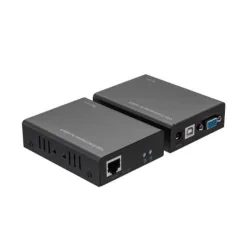 Propart kit tx-rx extender vga e usb,utp a 300mt, 1080p@60hz,loopout