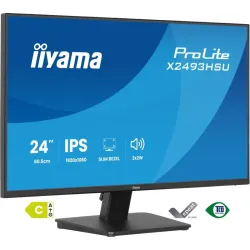 Iiyama prolite x2493hsu-b1 monitor pc 60,5 cm (23.8\) 1920 x 1080 pixel full hd led nero