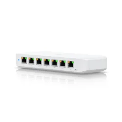 Switch unifi 8p poe ubiquiti usw-ultra-210w-eu l2 compatto 7p gbe poe+ 1p gbe -202w poe