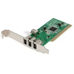Startech.com scheda adattatore firewire 1394a pci a 4 porte - 1 interna 3 esterne