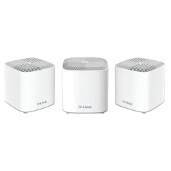 D-link covr-x1863 router ax1800 dual-band whole home mesh wi-fi 6 system (3-pack)