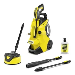 Kärcher k 4 power control flex home idropulitrice verticale elettrico 420 l/h nero, giallo