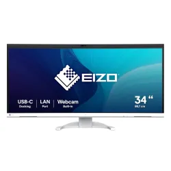 Eizo flexscan ev3450xc-wt led display 86,6 cm (34.1\) 3440 x 1440 pixel ultrawide quad hd bianco