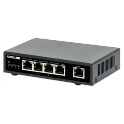 Intellinet 561839 switch di rete gigabit ethernet (10/100/1000) supporto power over ethernet (poe) nero