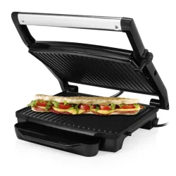 Princess panini grill bistecchiera elettrica 30x24 cm 2.000w colore nero