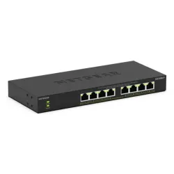 Netgear gs308lp non gestito gigabit ethernet (10/100/1000) supporto power over ethernet (poe) desktop nero