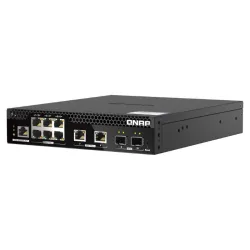 Qnap qsw-m2106pr-2s2t switch 6 porte 2.5g poe 90w