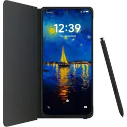 Tcl 60 ultra nxtpaper 5g dual sim 7.2 octa core 512gb ram 12gb 5g italia dark chrome con flip cover e stylus pen inclusi nella confezione