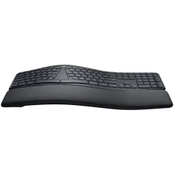 Logitech ergo k860 tastiera rf senza fili + bluetooth svizzere grafite