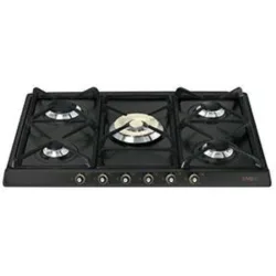 Smeg Piano Cottura Incasso Gas 5 Zone 70/75cm Antracite Sr775ao 8017709140854