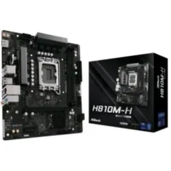 Asrock b760m-hdv/m.2 intel b760 2*ddr5 2*m.2 4*sataiii sk1700 hdmi/displayport/vga matx
