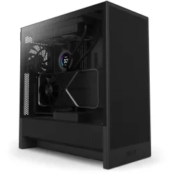 Case NZXT H5 Flow RGB (2024) Midi Tower Vetro Temperato Nero