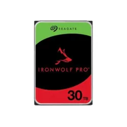 Seagate ironwolf pro hdd 30tb interno sata 6gb/s 3.5 cache 512mb 7.200rpm