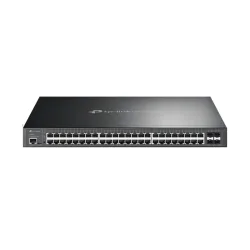 Switch tp-link tl-sg3452xp 48p gigabit poe+,l2+ managed,4 slot sfp+ 10ge, power budget 500w, 1u 19-inch rack-mountable