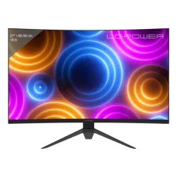 Lc-power lc-m27qc 68,6cm (27\) qhd curved gaming monitor 16:9 dp/hdmi 180hz 1ms