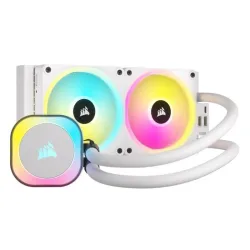 Corsair h100i processore raffreddatore ibrido 12 cm bianco
