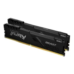 Kingston technology fury 32gb 3600mt/s ddr4 cl18 dimm (kit da 2) beast black