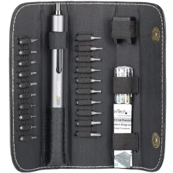 Startech.com set di cacciavite elettrico di precisione a 20 punte - kit di cacciaviti a batteria portatile/mini per riparazioni