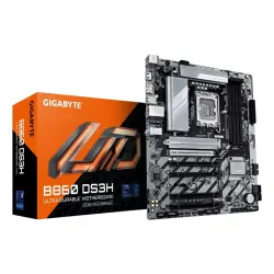 Gigabyte b860 ds3h scheda madre - cpu intel core ultra, vrm a 8+1+2+2 fasi, fino a 9066mhz ddr5, 1xpcie 5.0 + 1xpcie 4.0 m.2