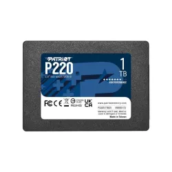 Patriot p220 ssd 1tb 2.5`` sata 3 read:550mb-write:500 mb-s