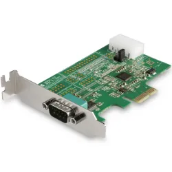 Startech.com scheda seriale pci express con 1 porta - controller pcie rs232 - 16950 uart - scheda seriale di espansione db9 a