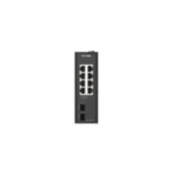 D-link dis-100g-10 switch di rete non gestito l2 gigabit ethernet (10/100/1000) guida din nero