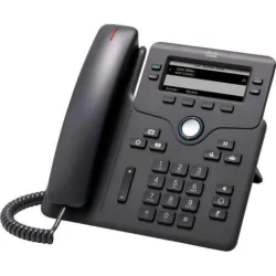 Cisco ip phone 6851 telefono voip sip srtp 4 linee 2 x rete (rj-45) poe