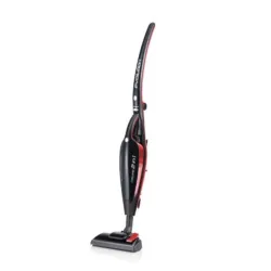 Ariete 2764 evo 2 in 1 scopa elettrica senza sacco tecnologia ciclonica aspirabriciole integrato 600 w 0.8 litri filtro hepa cavo 5 mt nero/rosso