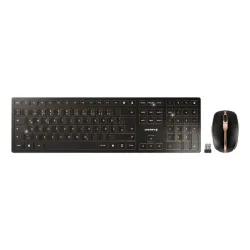 CHERRY DW 9100 SLIM tastiera Mouse incluso RF senza fili + Bluetooth QWERTZ Tede