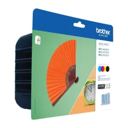 Brother lc-129xlvalbpdr cartuccia d\`inchiostro 4 pz originale nero, ciano, magenta, giallo