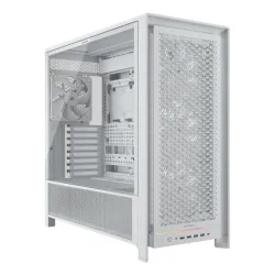 Corsair frame 5000d rs, midi tower, pc, weis, atx, eatx, micro atx, mini-itx, kunststoff, stahl, gehartetes glas, gaming