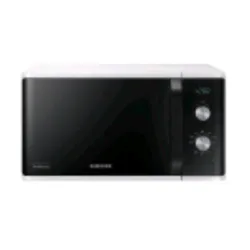 Samsung mg23k3614aw/et forno a microonde grill dual dial 23l 800w grill 1100w mecanico rivestimento ceramic inside nero bianco