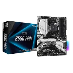 ASRock AMD B550M Pro4 Socket AM4 Micro ATX DDR4-SDRAM Scheda madre
