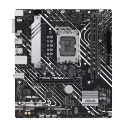 Asus prime h610m-a-csm intel h610 lga1700 ddr5, dual m2