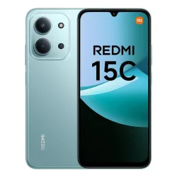 Smartphone redmi 15c 4+256gb mint green verde 5g dual sim
